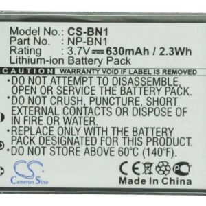 Батерия за фотоапарат SONY  NP BN1  LiIon 3.7V 630mAh Cameron Sino - Image 3