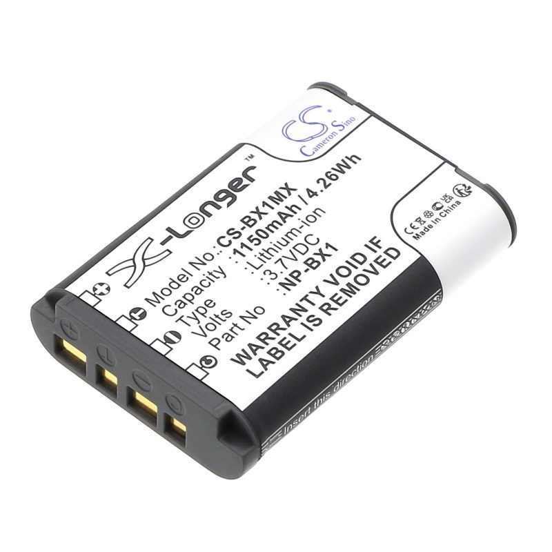 Батерия за фотоапарат SONY NP-BX1 LiIon 3.7V 1150mAh  Cameron Sino - Image 3