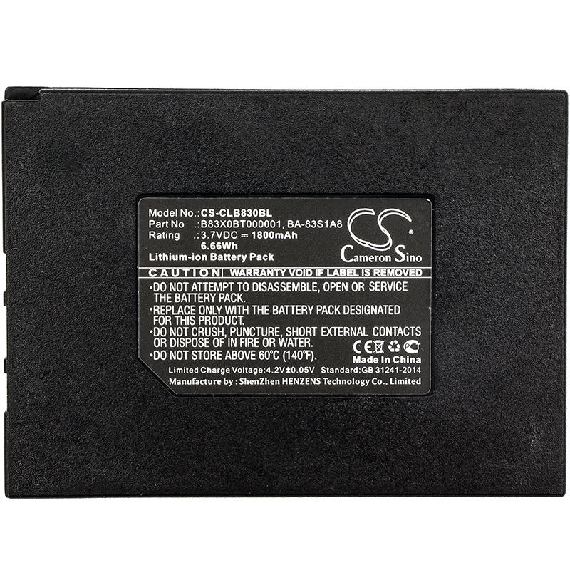 Батерия за баркод скенер Honeywell / Datalogic/ Metrologic SP5600 CipherLAB 8300   LiIon  3.7V 1800mAh Cameron Sino