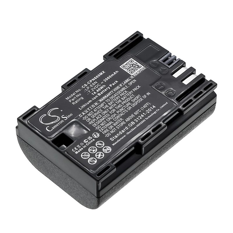 Батерия за фотоапарат CANON EOS 5D, EOS 60D LiIon 7.2V 2000mAh  Cameron Sino - Image 3
