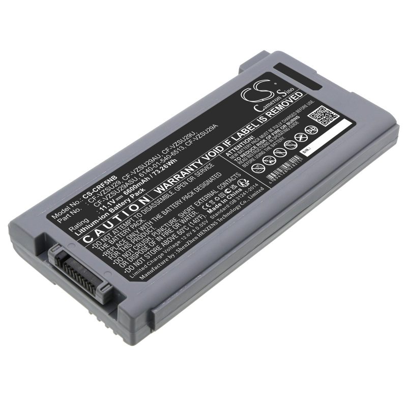 Батерия за лаптоп Panasonic Toughbook CF-29, CF-51, CF-53  CF-VZSU29 LiIon 11,1V 6600mAh CAMERON SINO - Image 2