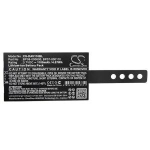 Батерия за баркод скенер Datalogic Memor NFP, Memor X3  BP08-00011A  LiIon  3.7V 1100mAh Cameron Sino - Image 3