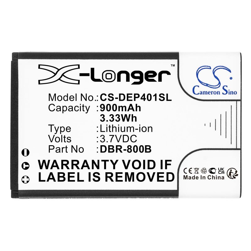 Батерия за мобилен телефон   DORO 1350, 1361, 6520, 6530, Primo 805  DBP-800B  LiIon 3,7V 900mAh CAMERON SINO - Image 4