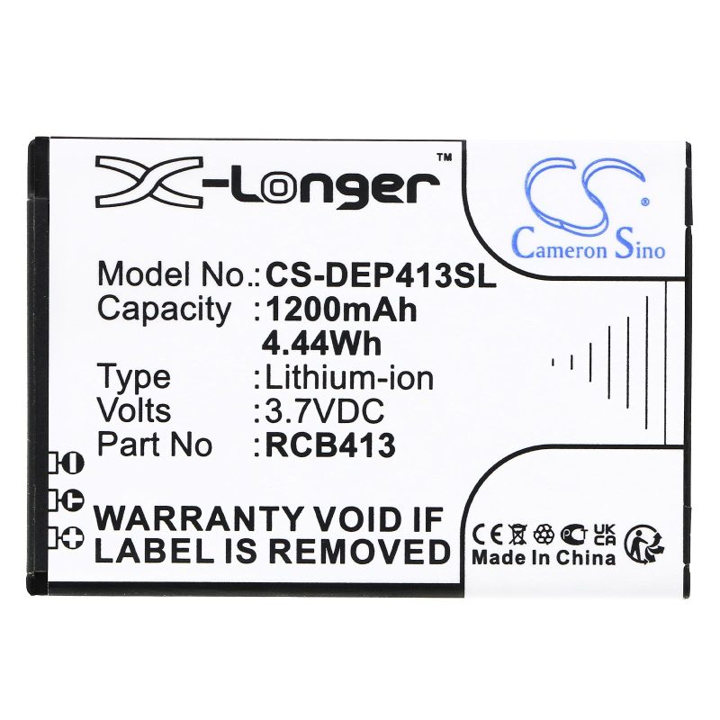 Батерия за мобилен телефон  DORO Primo 406, Primo 413, Primo 414 RCB01P01  LiIon 3,7V 1200mAh CAMERON SINO - Image 3