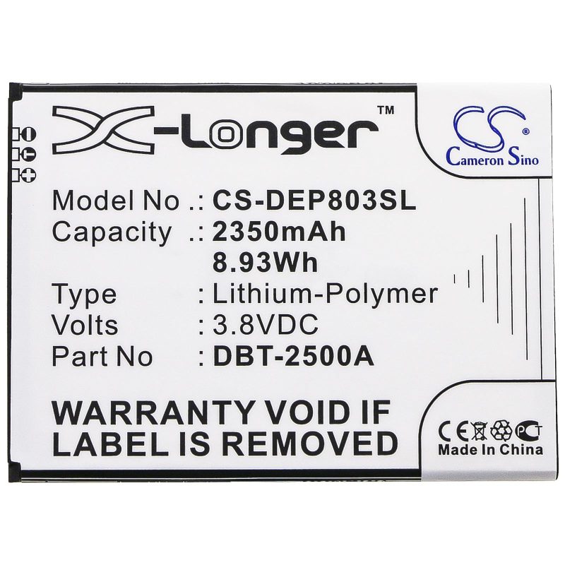Батерия за мобилен телефон  DORO 8035, DSB-0170  DBT-2500A LiPo  3,8V 2350mAh CAMERON SINO - Image 4