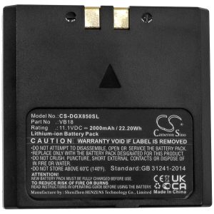 Батерия за светкавица за камера GODOX VB18; Flashpoint VB18  LiIon 11,1v 2000mA Cameron Sino - Image 4