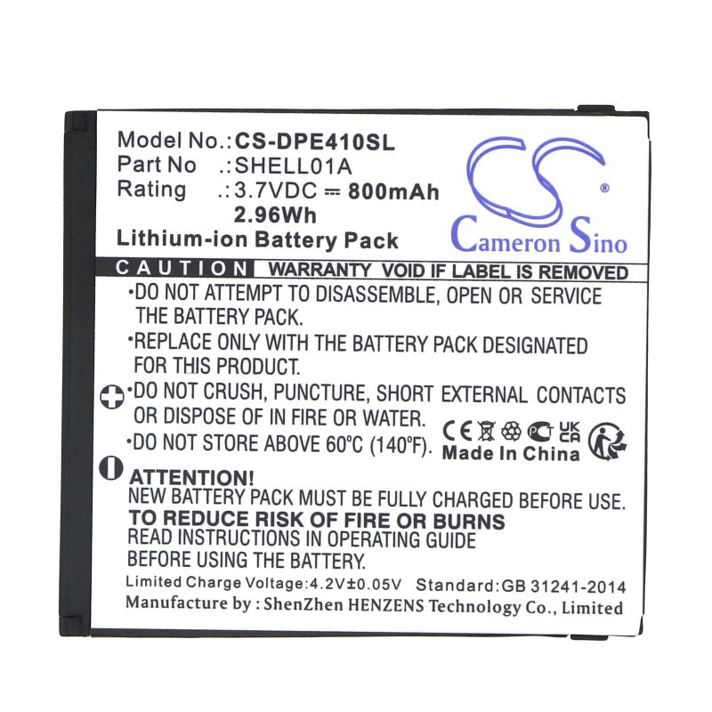 Батерия за мобилен телефон DORO PhoneEasy 409, PhoneEasy 410, PhoneEasy 610  LiIon 3,7V 800mAh CAMERON SINO - Image 3