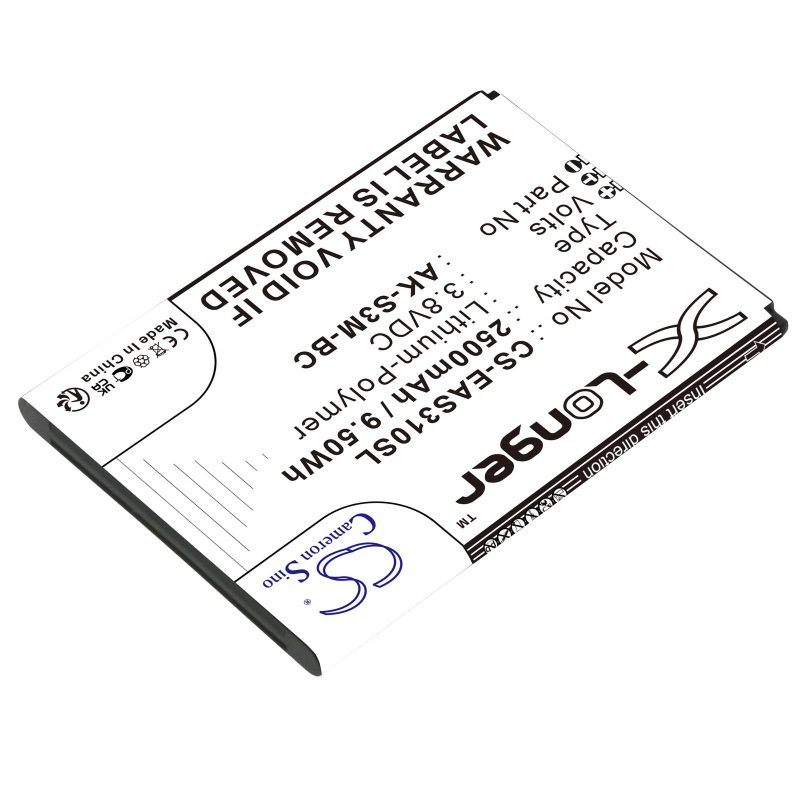 Батерия за мобилен телефон EMPORIA Smart 3 Mini, Smart 4 AK-S3M-BC   LiPo 3,8V 2500mAh CAMERON SINO - Image 2