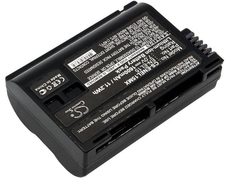 Батерия за апарат NIKON EN-EL15MX  Li-Ion 7V 1600mAh Cameron Sino - Image 3