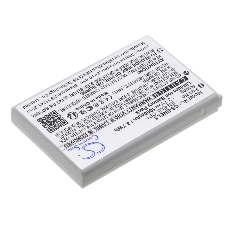 Батерия за апарат NIKON EN-EL5  Li-Ion 3.7V 1000mAh Cameron Sino - Image 3