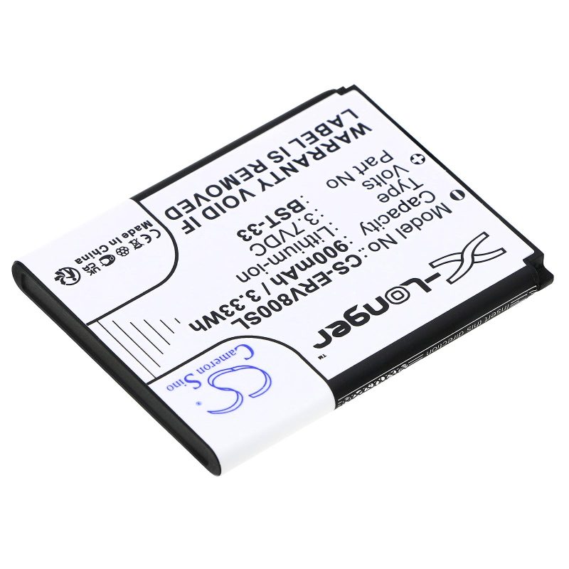 Батерия за мобилен телефон Sony Z800, G700, K800i, Z750 BST-33 LiIon  3,7V 900 mA Cameron Sino - Image 2