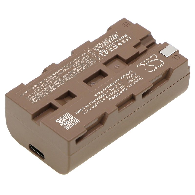 Батерия за камера NPF550MU LiIon 7.2V 2600mAh  Cameron Sino - Image 2