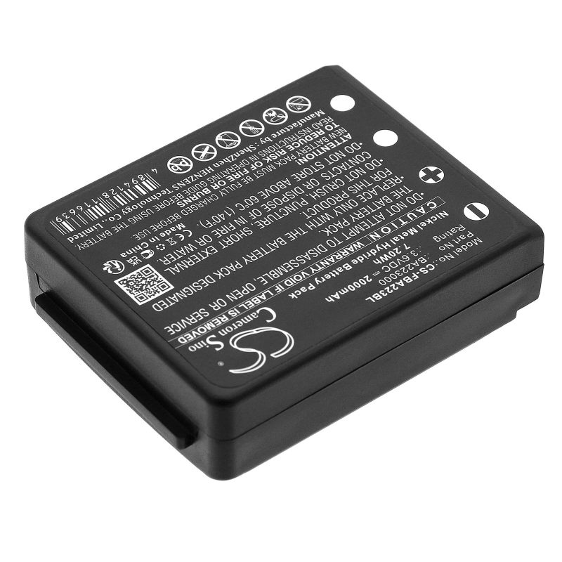 Батерия за дистанционно управление за кран HBC Radiomatic Quadrix, Micron 4,5,6,7  BA223000 NIMH 3,6V 2000mAh черна Cameron Sino - Image 3