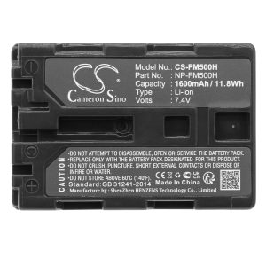Батерия за фотоапарат NPFM500H LiIon 7.2V 1600mAh  Cameron Sino - Image 3