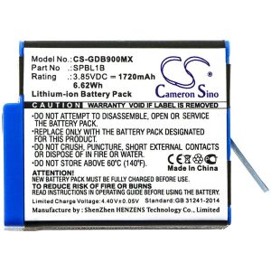 Батерия за камера GO PRO Hero 9; HERO 10; Hero 11; Hero 12  AHDBT-901  3,85V 1720mAh   LIIon Cameron Sino - Image 3