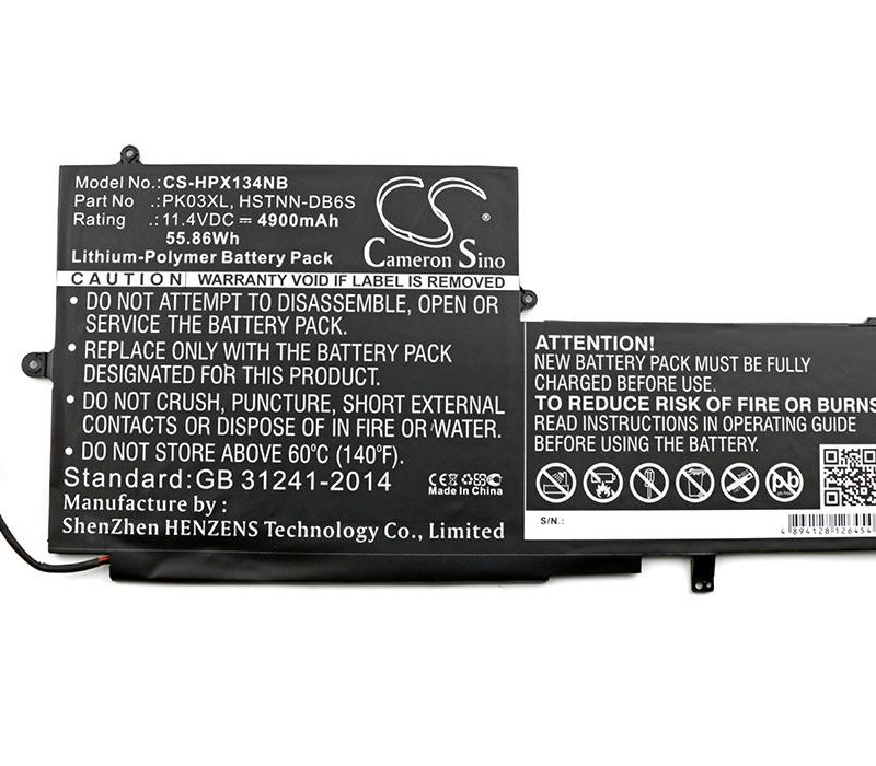 Батерия  за лаптоп HP HSTNN-DB6S PK03XL for Spectre Pro X360, 11,4V 4900mAh CAMERON SINO