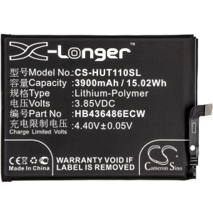 Батерия за мобилен телефон Huawei BLA-AL00, CLT-L04, G10 Plus  HB436486ECW LiPo  3,85V 3900 mA Cameron Sino - Image 3