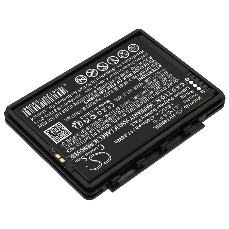 Батерия за баркод скенер Honeywell Dolphin CT60 CT65  CT50-BSC-B  LiIPo  3.8V 4700mAh Cameron Sino - Image 3