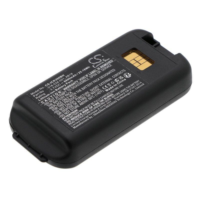 Батерия за баркод скенер Intermec CK3 CK3A  318-034-001 LiIon 3.7V 6800mAh Cameron Sino - Image 2
