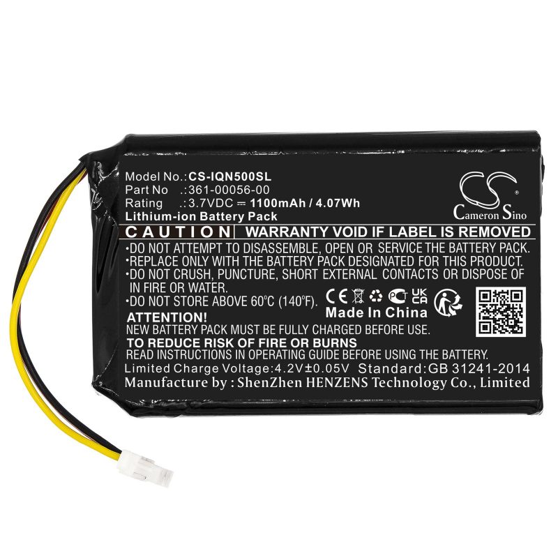 Батерия за GPS GARMIN Nuvi 30, Nuvi 50, Drive 50 LM  3,7V 1100mAh LiIon Cameron Sino - Image 3