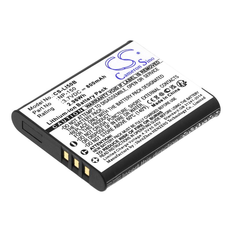 Батерия за апарат Cameron Sino 3.7V 800mAh, LiIon , OLYMPUS Li50 - Image 3