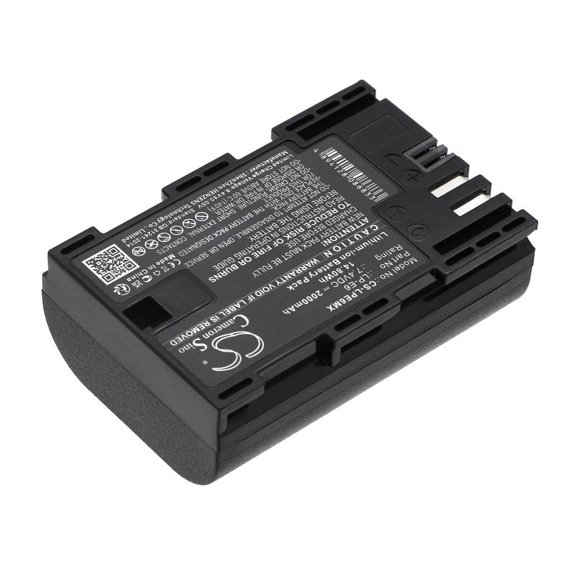 Батерия за камера CANON LPE6 LiIon 7.4V 2000mAh Cameron Sino - Image 2