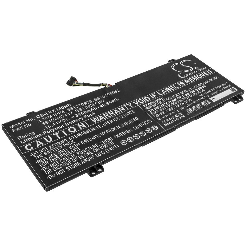 Батерия за лаптоп LENOVO L18M4PF4 Xiaoxin Air 14 2019, Ideapad S540-14IWL 15,44V 3150mAh CAMERON SINO - Image 2