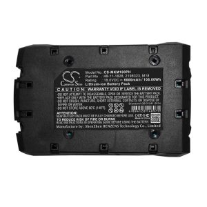 Батерия  за пробивна машина Milwaukee 0880-20 2601 2198323  LIIon 18V 6000mA Cameron Sino - Image 5
