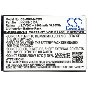 Батерия за радиостанция Motorola CLP1010, CLP1040, CLP1060, SL7500  LiIon  3,7V 1800mA Cameron Sino - Image 3