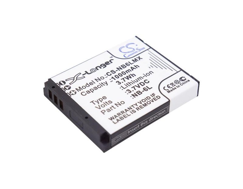 Батерия за фотоапарат CANON NB6L LiIon 3.7V 1000mAh LiIon Cameron Sino - Image 3