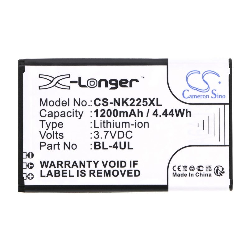Батерия за телефон NOKIA 3310 , Asha 225, TA1030 BL-4UL / BL-4WL   LiIon 3,7V 1200mAh CAMERON SINO - Image 3
