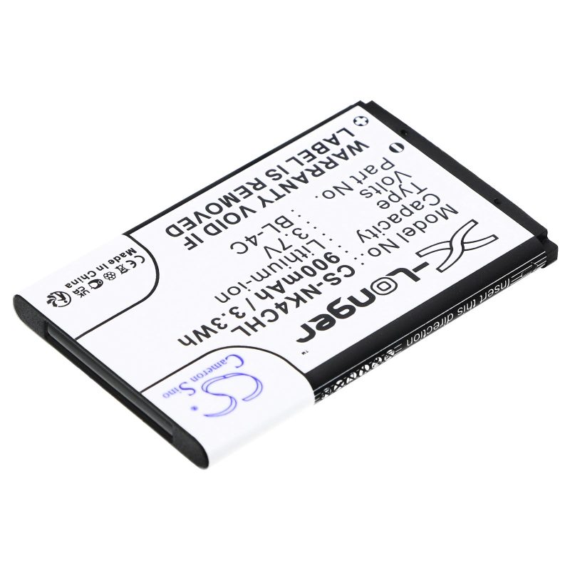 Батерия за мобилен телефон NOKIA 6100, 6200, 107, 108  BL-4C  LiIon 3,7V 900mAh CAMERON SINO - Image 2
