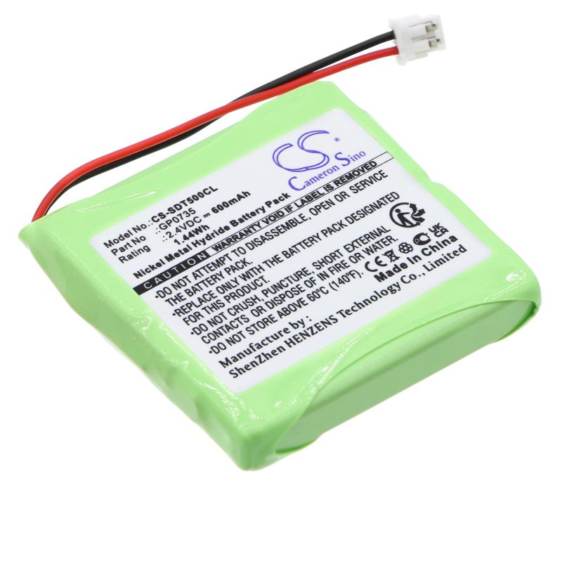 Батерия за телефон Doro TH50 TH60 2,4V 600mAh NIMH  SDT500CL  Cameron Sino - Image 2