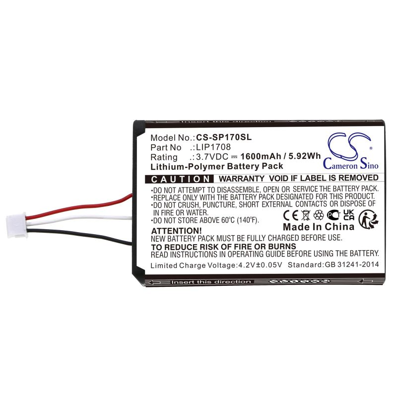 Батерия за плейстейшън Sony PS5 DualSense, CFI-1015A, CFI-ZCT1W LIP1708  LiPo 3,7V 1600mAh Cameron Sino - Image 3