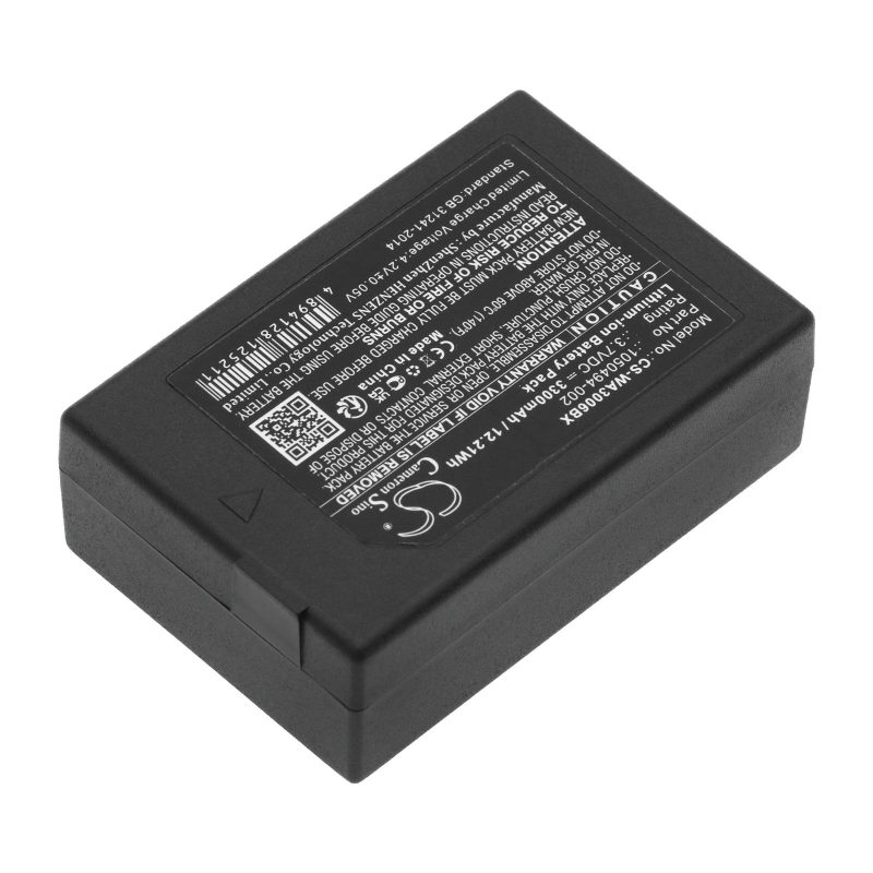 Батерия за баркод скенер ZEBRA/ TEKLOGIX/ MOTOROLA WorkAbout Pro 4  LiIon  3.7V 3300mAh Cameron Sino - Image 3