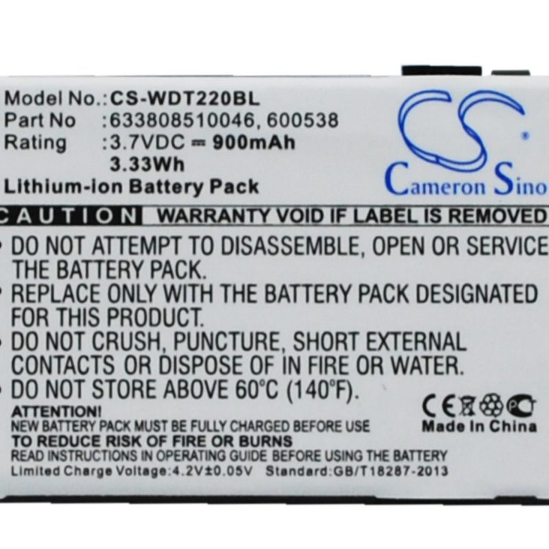 Батерия за баркод скенер DATALOGIC  Falcon PT40, PSC PT40, Unitech HT630  LiIon 3.7V 900mAh Cameron Sino