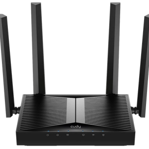 Безжичен рутер Cudy WR3600H, 1× 2.5GbE, 4× GbE, 2882 Mbps + 688 Mbps, 3.6 Gbps, Dual-Band Wi-Fi 7 ,  VPN Server and Client, 10/100/1000