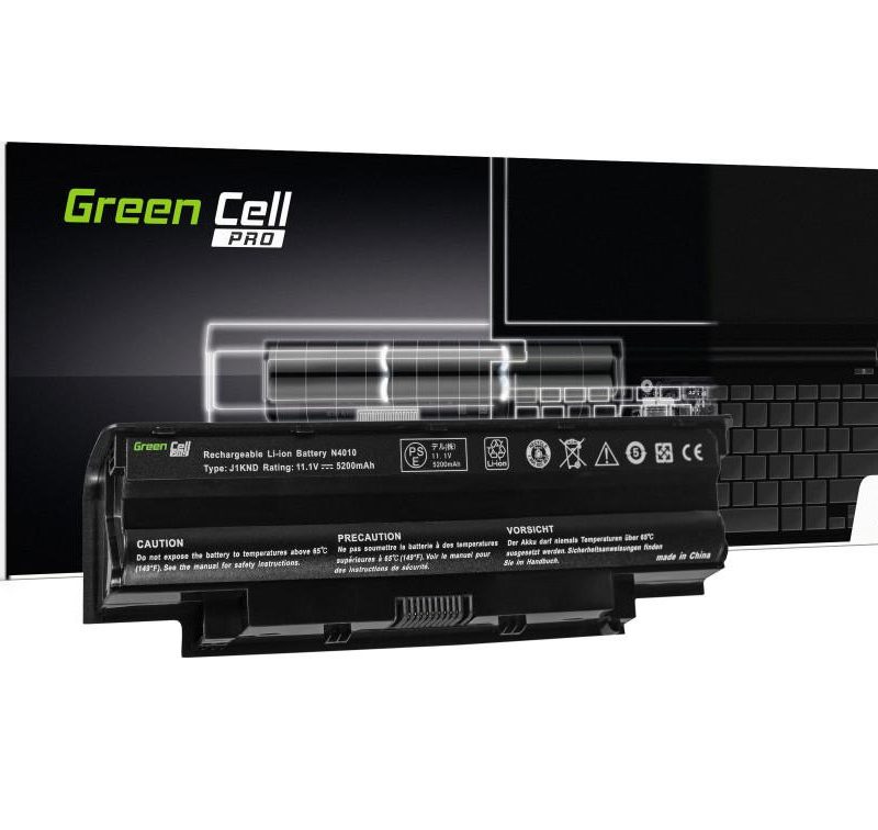 Батерия за лаптоп GREEN CELL, Dell Inspiron 15 N5010 15R N5010 N5010 N5110 14R N5110 3550 Vostro 3550, 11.1V, 5200mAh