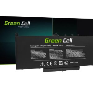 Батерия за лаптоп  Dell Latitude E7270 E7470 J60J5 7,6V 5800mAh GREEN CELL