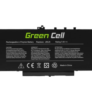 Батерия за лаптоп  Dell Latitude E7270 E7470 J60J5 7,6V 5800mAh GREEN CELL - Image 3