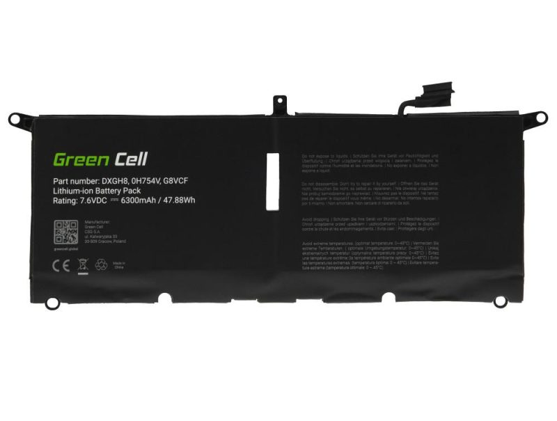 Батерия за лаптоп Dell Inspiron 15 5576 5577 7557 7559 7566 7567  357F9  11.1V 4200mAh GREEN CELL - Image 3