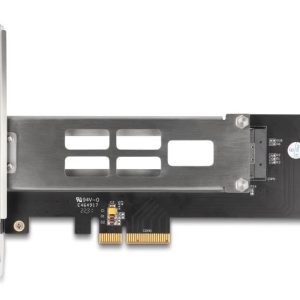 Вътрешна тава Delock, PCI Express Card за 1 x M.2 NVMe SSD - Low Profile Form Factor - Image 3