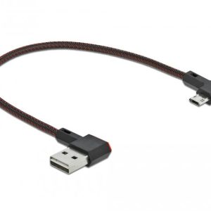 Кабел DeLock, EASY-USB 2.0 Type-A мъжко - EASY-USB Micro-B мъжко