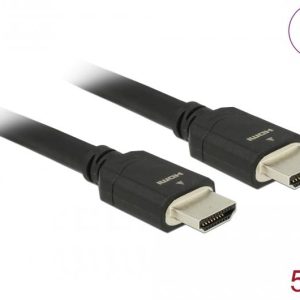 Кабел Delock Ultra High Speed HDMI - HDMI-A мъжко, 48 Gbps, 8K 60 Hz, 5 m - Image 2