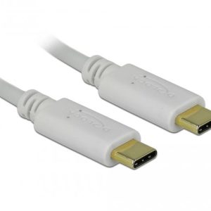 Кабел за зареждане DeLock PD, USB-C мъжко >USB-C мъжко, 100W, 15 cm - Image 2