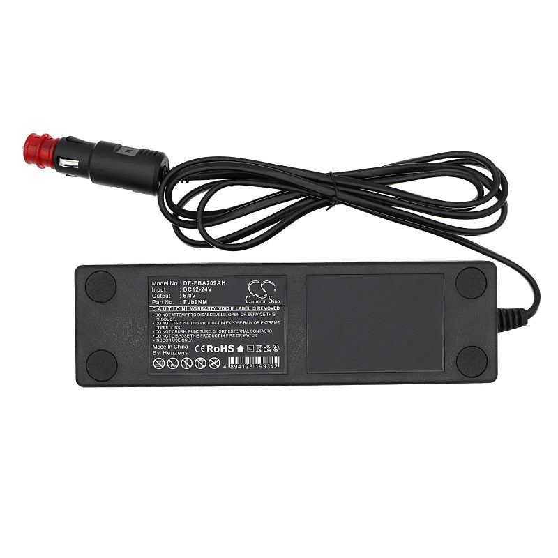 Зарядно за батерия за дистанционно за кран  HBC Radiomatic Eco, Micron 4,6  SPECTRUM 1,2 FUB9NM BA209060 NIMH 6V 700mAh DC/DC 12V/24V Cameron Sino - Image 3