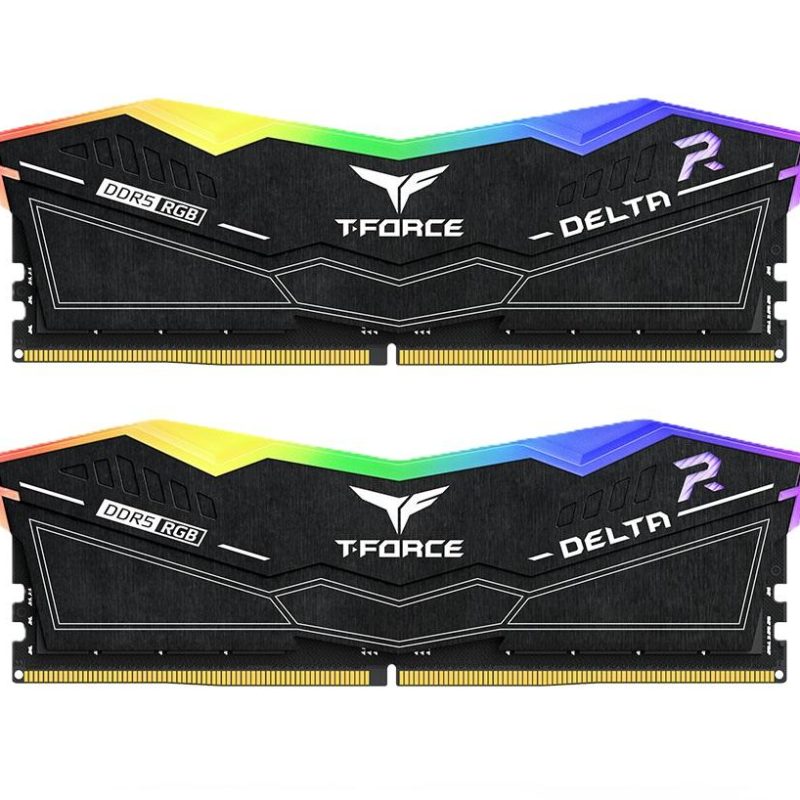 Памет Team Group T-Force Delta RGB DDR5 32GB (2x16GB) 6400MHz CL32