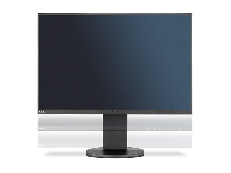 Монитор NEC MultiSync EA241F, IPS, 23.8" inch, Wide, 1920x1080, DVI-I, DP, HDMI, VGA, USB, Черен - Image 2