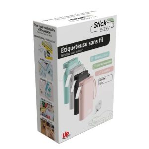 Етикетен мини принтер STICK EASY UP21, безжичен монохромен , бял - Image 2