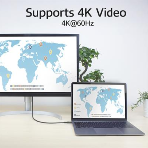 ACT Кабел USB-C - USB-C, 0.5 м / USB4, 20Gbps, 240W - Image 3